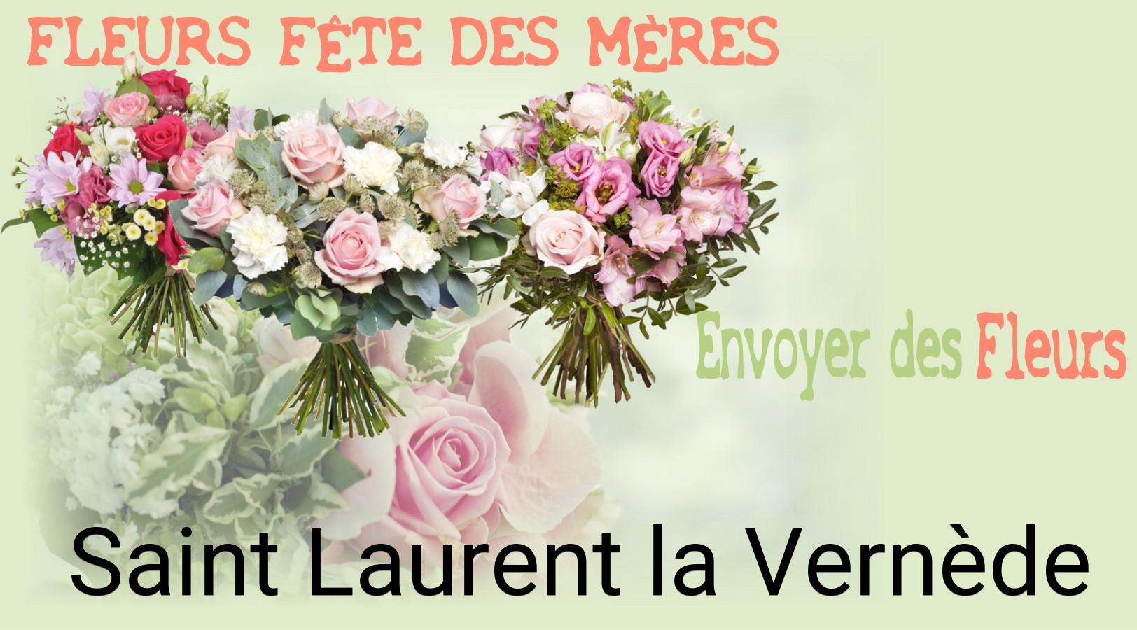 Bouquet de Fête des Mères livré à Saint-Laurent-la-Vernède